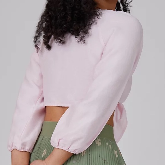 Aritzia Wilfred Venus Tie-Front Top - Picture 3 of 4